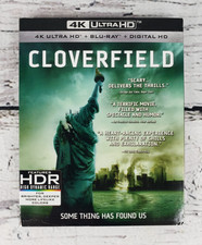 Cloverfield (4K Ultra HD Blu-ray 2008) w/ Slipcover - No Digital Code