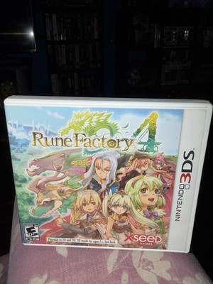 NO GAME Rune Factory 4 (Nintendo 3DS, 2013) Case Only