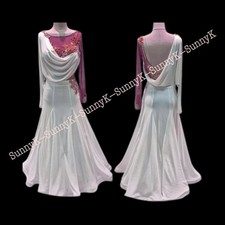 jz Handmade Women Samba Ballroom Swing Salsa Rumba Latin Dance Dress RHYTHM