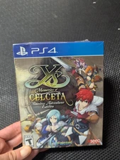 Ys: Memories of Celceta  Timeless Adventurer Edition PlayStation 4 PS4 Brand New