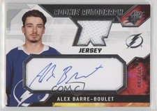 2021-22 SPx Rookie Auto Jersey 43/375 Alex Barre-Boulet #AB Auto 4z8