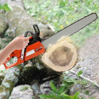 24 Inch Gasoline Chainsaw 2 Stroke 65CC Cutting Wood Pruning Branche Chain Saw