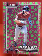 2026 Topps Series 1 - Corbin Carroll #314 Green & Pink Polka Dots