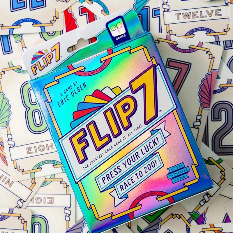 Flip 7 Party Card Game Entertaining Strategic - Press your luck race to 200! - Image 2 of 4