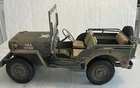 Hasbro GI Joe 12" Figure WWII 1941 Jeep Willys US Army 1:6 Scale NICE! (2002)