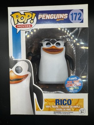 Funko Pop! Rico #172 New York Comic Con LE 1000 PCS Penguins Madagascar