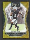 2023 Select Watercolors Gold Mojo Prizm Josh Jacobs Raiders 7/10