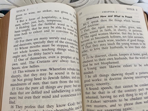 Holy Bible KJV Giant Print Edition New Testament Psalms Royal Publishers NAVH - Foto 7 di 15