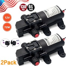 2×Water Pump 12V High Pressure Self Priming ...