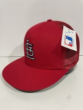Vintage St. Louis CARDINALS Hat Cap Mesh Snapback Twins Enterprise NWT NOS MLB