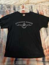 Vintage Marines Corp Flame Tshirt 