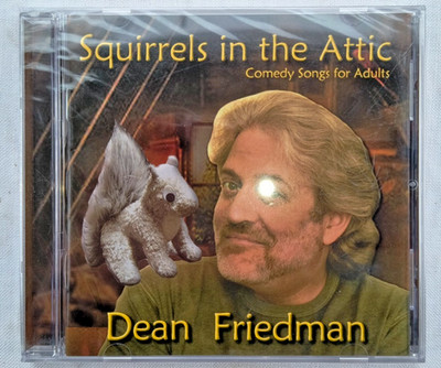 DEAN FRIEDMAN ''SQUIRRELS IN THE ATTIC'' CD (2005) NEW & SEALED