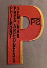 Philmont scout ranch PHILMONT PREPAREDNESS SEMINAR red and yellow.   