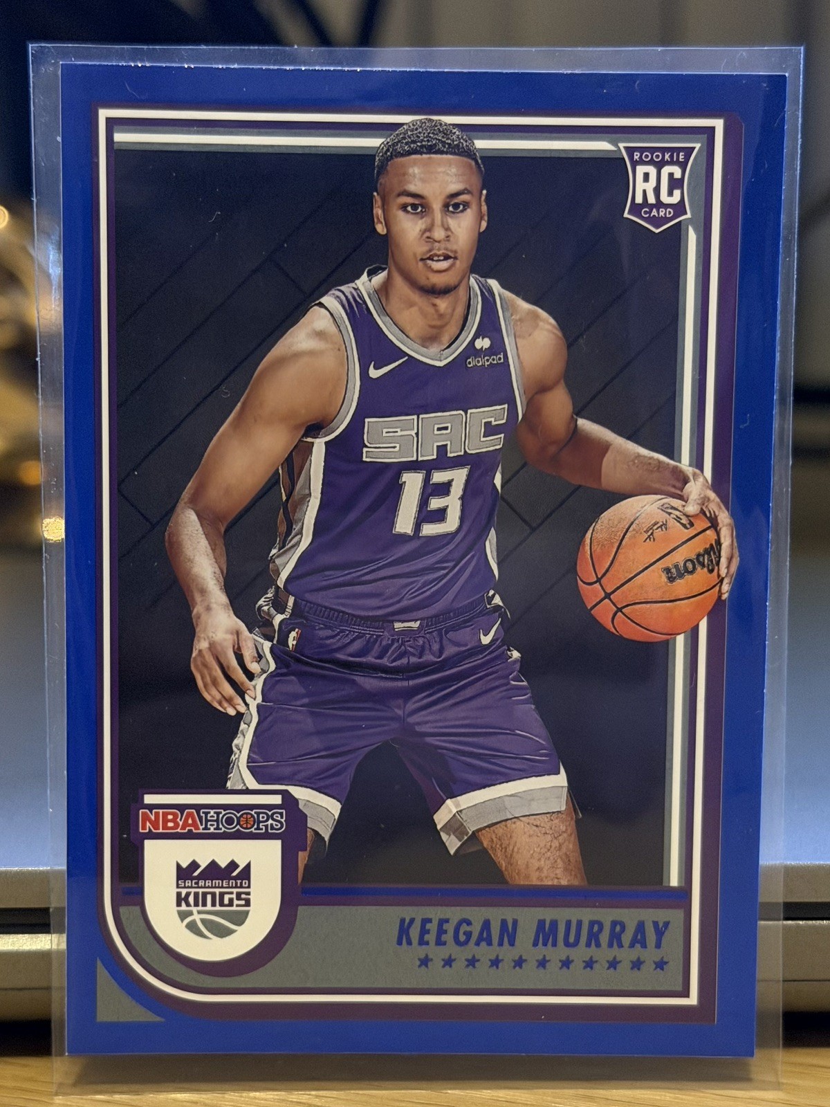 Keegan Murray 2022-23 Panini NBA Hoops Blue SP RC #234 Kings