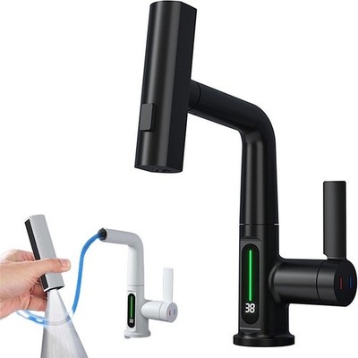 Innovative Küchenarmatur mit intelligenten Funktionen für verbesserte Benutzer