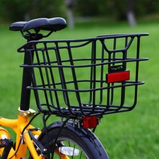 Panier de vélo arrière résistant aux intempéries pour vélos adultes, femmes