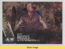 2021 Upper Deck AEW All Elite Wrestling Dynamite Dustin Rhodes #4 READ 0w6