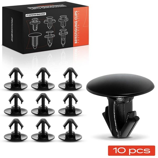 Frankberg 10X NYLON-CLIP Schwarz Passend FüR Mazda 2 3 6 CX-5 CX-7 CX-9-image