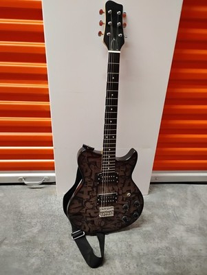 Washburn Idol Series WI14 Electric Guitar - Graffiti Graphics - Nice!