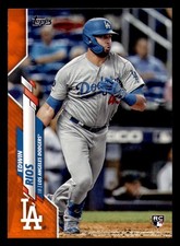 2020 Topps Orange 99 Made #681 Edwin Rios RC - Los Angeles Dodgers