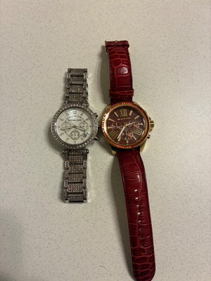 Michael Kors Ladies Watch Set: Silver Parker MK5572 & Gold  display picture 2