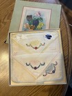 vintage embroidered handkerchiefs lot