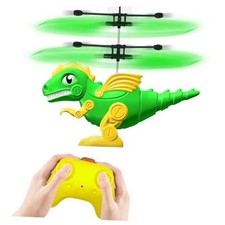 Dinosaur Toys for Kids 5-7, Flying Ball Toy Mini Drone Remote Flying Dinosaur