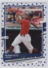 2020 Panini Donruss Independence Day Francisco Lindor (Base) #148 10ou