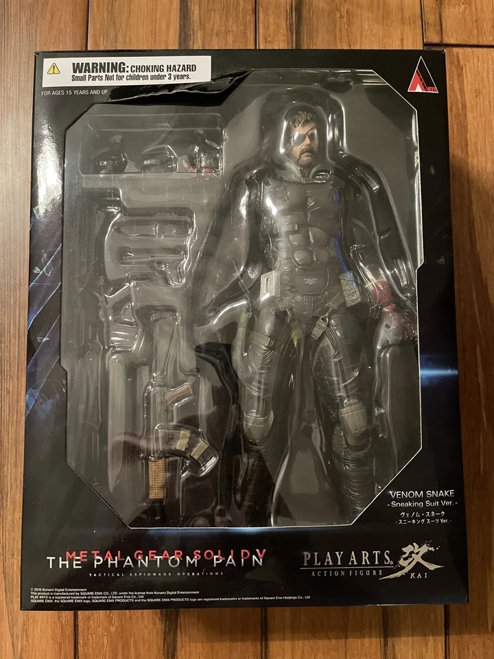 Play Arts Kai Metal Gear Solid 5 Venom Snake Sneaking Suit Figura Square Enix Foto 3 de 4