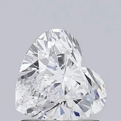 2.59 Cts Heart Cut IGI Certified Lab Grown CVD Diamond F Color VS2 Clarity