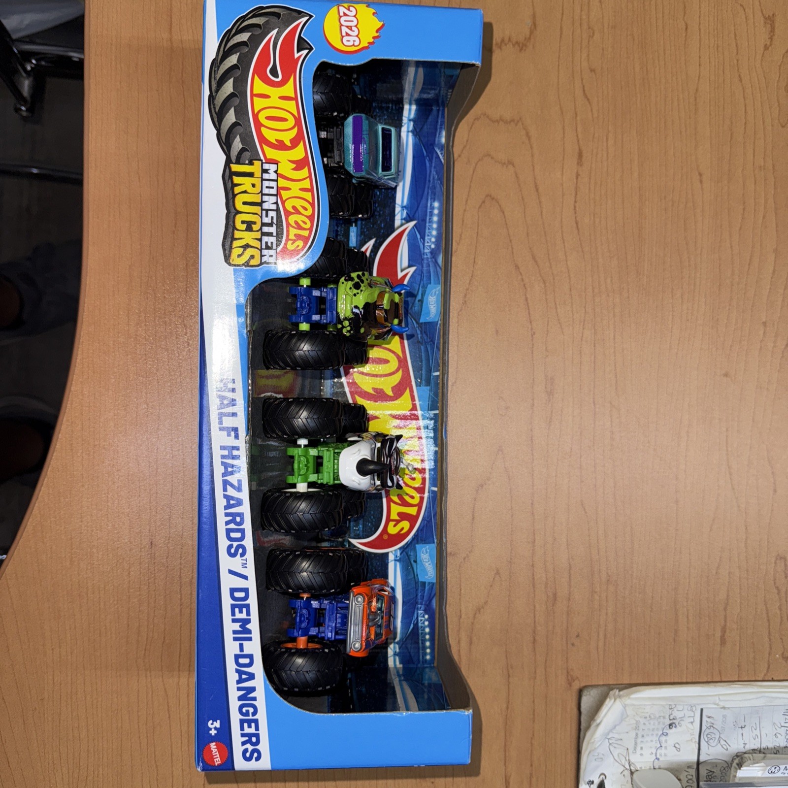 Hot Wheels Monster Trucks Set of 4-Pack 1:64 Hall of Flame 2025