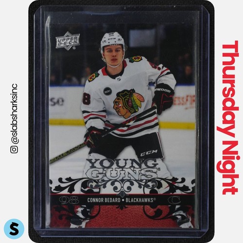 2023 UPPER DECK EXTENDED SERIES #T-47 CONNOR BEDARD RETRO YOUNG GUNS RC