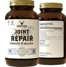 Heart  Soil 100 Grass Fed Finished Joint Support Supplement NEW 