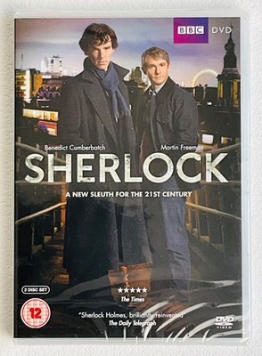 SHERLOCK BBC Series 1 Benedict Cumberbatch Sherlock Holmes DVD Region 2 - New