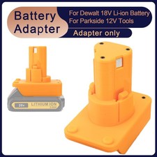 1X Adapter For Dewalt 18V 20V Battery Adapter To For Parkside X12V Cordless Tool