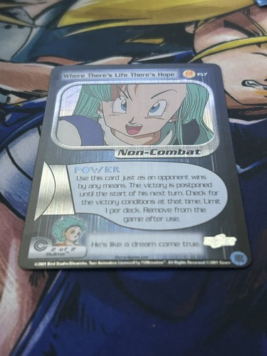 DBZ CCG SCORE LIMITED WHERE THERE'S LIFE THERE'S HOPE #157 ULTRA RARE - Picture 2 of 3