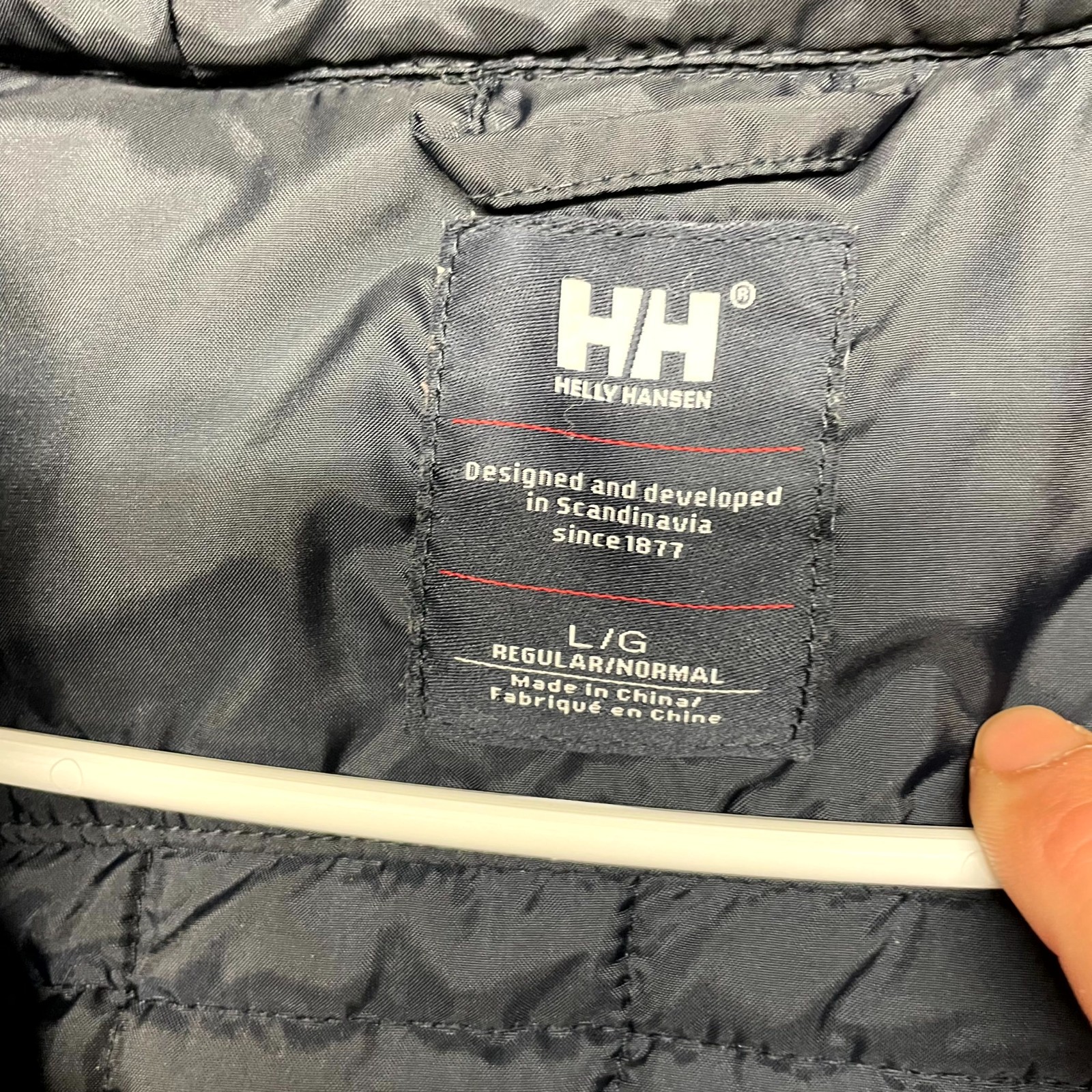 Helly Hansen PrimaLoft Quilted Jacket Womens L Bl… - image 6