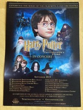 Harry Potter and the Philosopher’s Stone in Concert promotional flyer