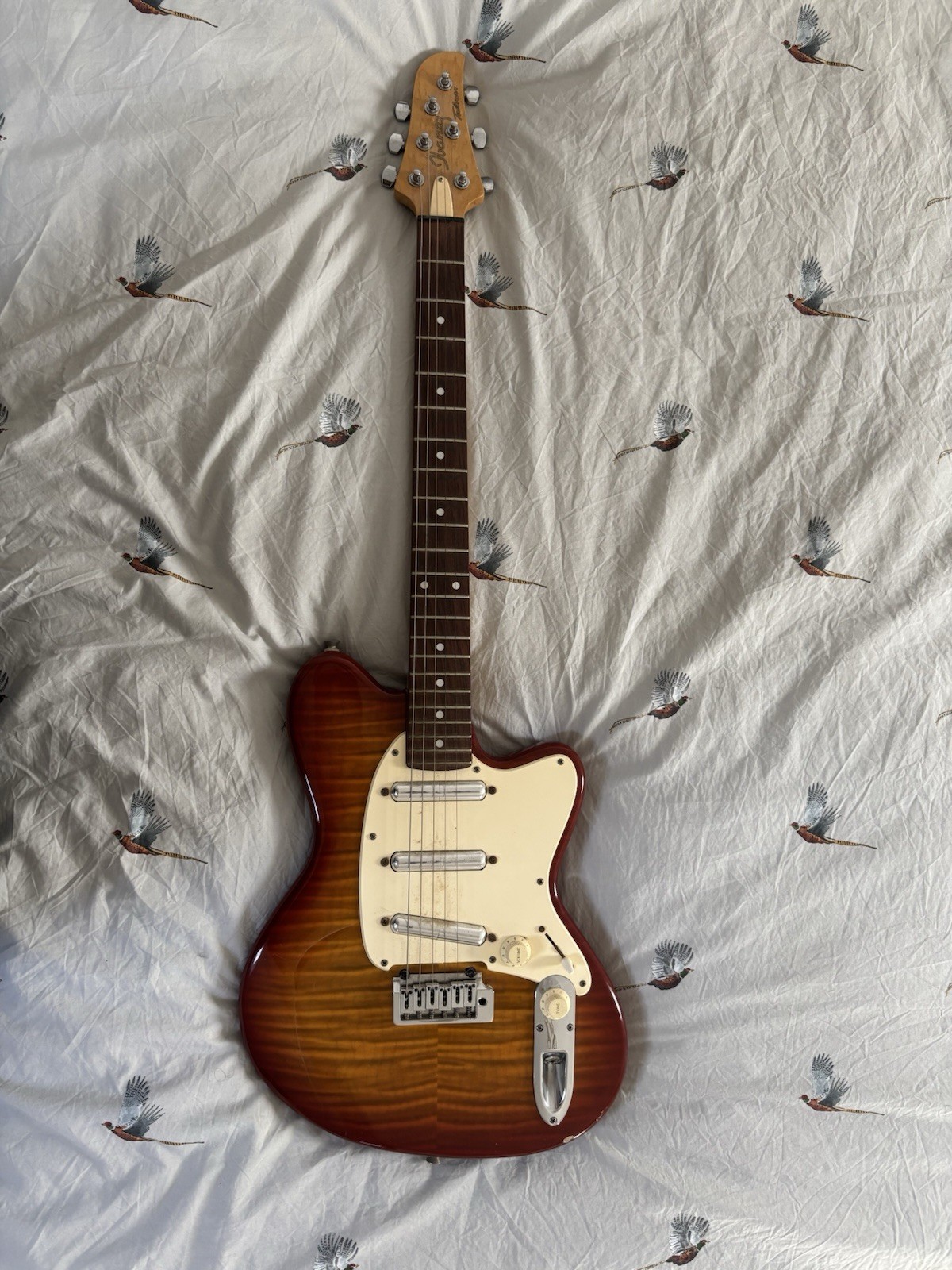 Ibanez Talman TC530 Gravure Flame Amber (GFA) Electric Guitar