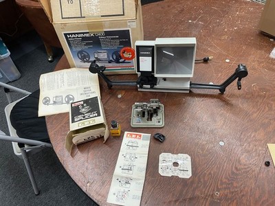 8 mm film viewing/editing complete kit