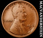 1916-D Lincoln Wheat Cent - Scarce  Better Date  No Reserve  #J8064