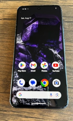 Google Pixel 8 5G 128GB – entsperrtes Android Smartphone Obsidian sauberer Bildschirm