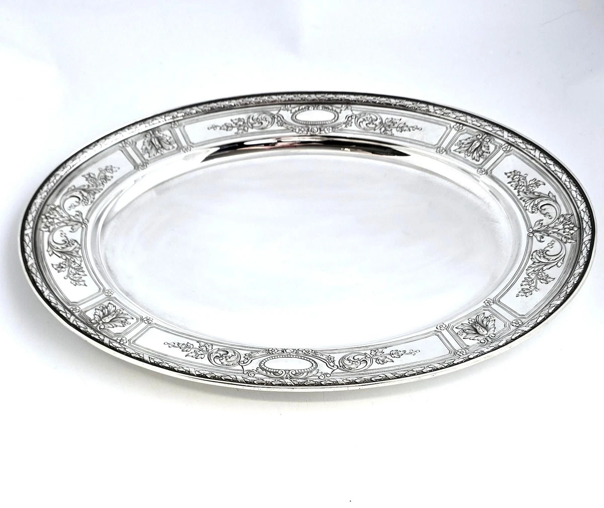 GORHAM heritages トレイ Gorham 1900-1940 Antique US Sterling Silver Platters & Trays for
