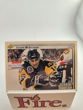 1992-93 Upper Deck - Star Rookies Shawn McEachern #412 Pittsburgh Penguins 