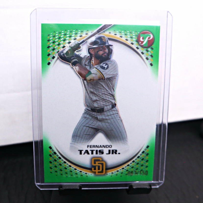 2026 Topps Pristine Fernando Tatis Jr. #183 Padres Green Refractor 67/150 MLB