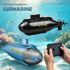 Mini Remote Control Submarine Toy, Electric Speedboat RC Wireless Remote Conterl