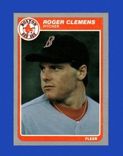 1985 Fleer Set-Break #155 Roger Clemens RC NM-MT OR BETTER *GMCARDS*