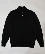Hugo Boss Virgin Wool Sweater Black Size: M Men  s
