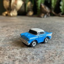 💥Micro Machines, Galoob, 1989, Blue, Chevy Bel Air