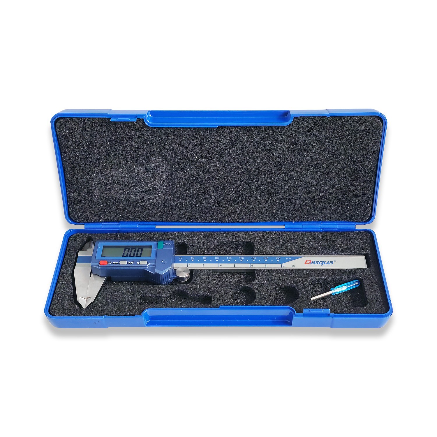 6” DIGITAL VERNIER CALIPER MICROMETER FRACTION IP54 WATERPROOF 2000-1005